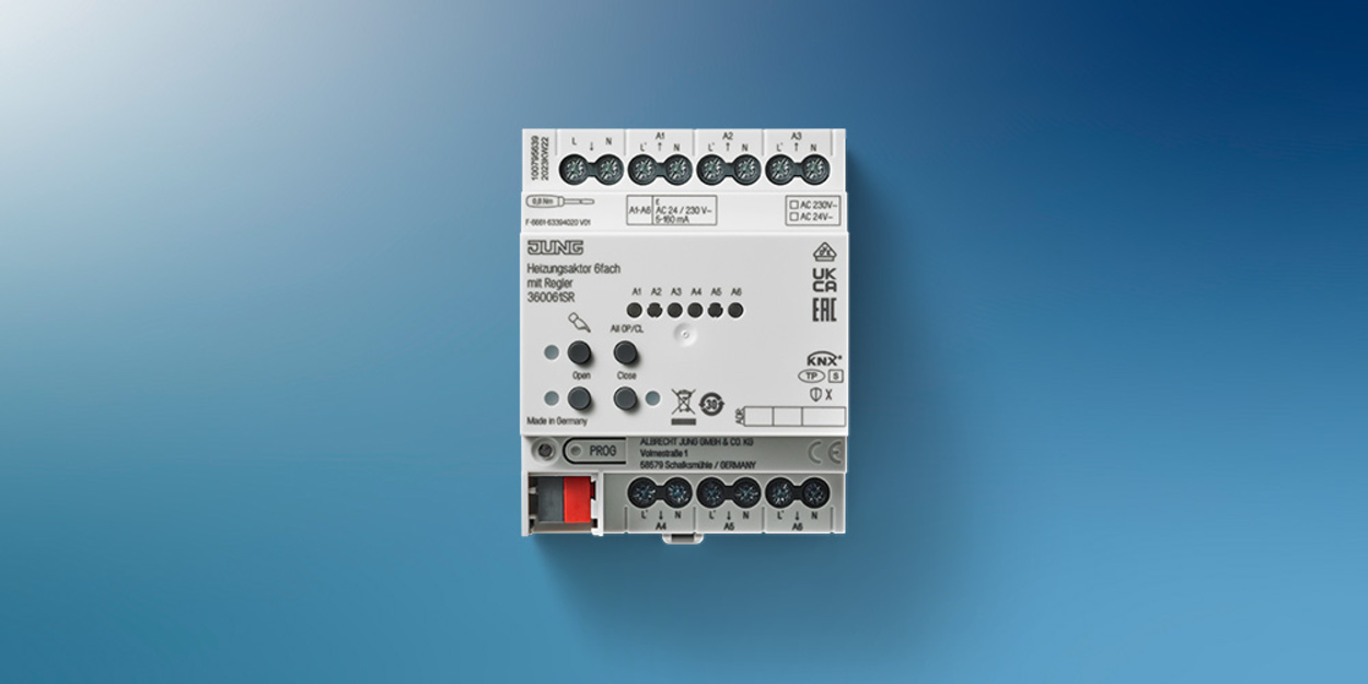 KNX Heizungsaktor 6-fach bei Elektro Hafner GmbH in Gmund am Tegernsee